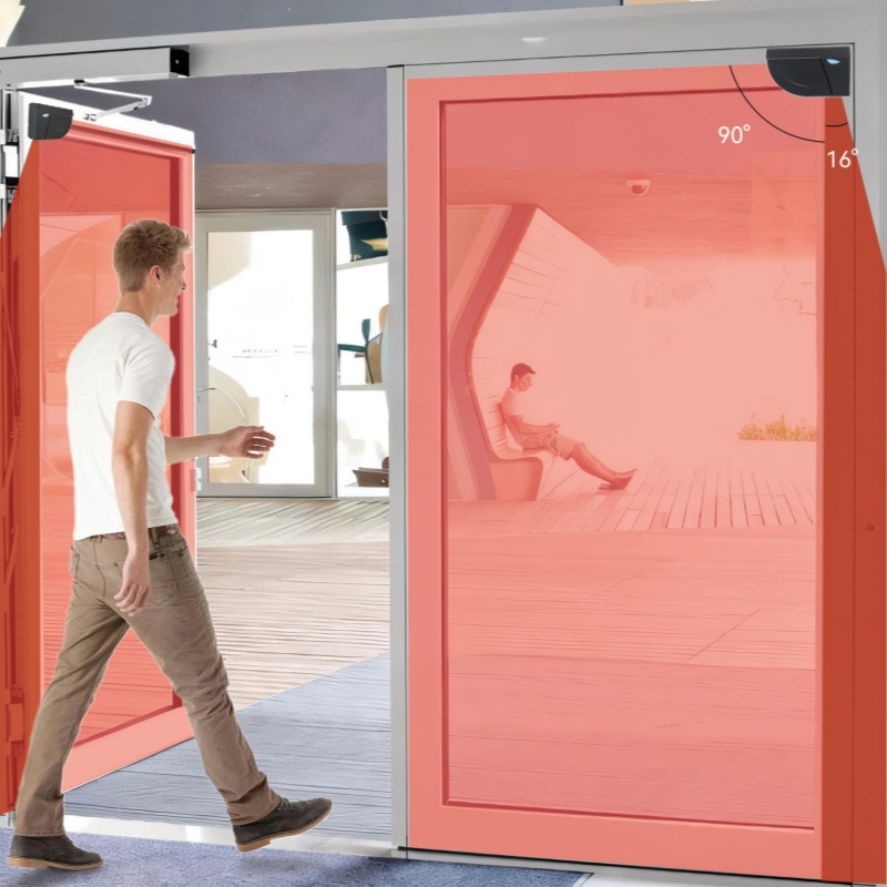 Safescan Laser Safety Sensor — Safe & Smart Protection for Automatic Swing Doors Safescan Laser Safety Sensor — Safe & Smart Protection for Automatic Swing Doors
