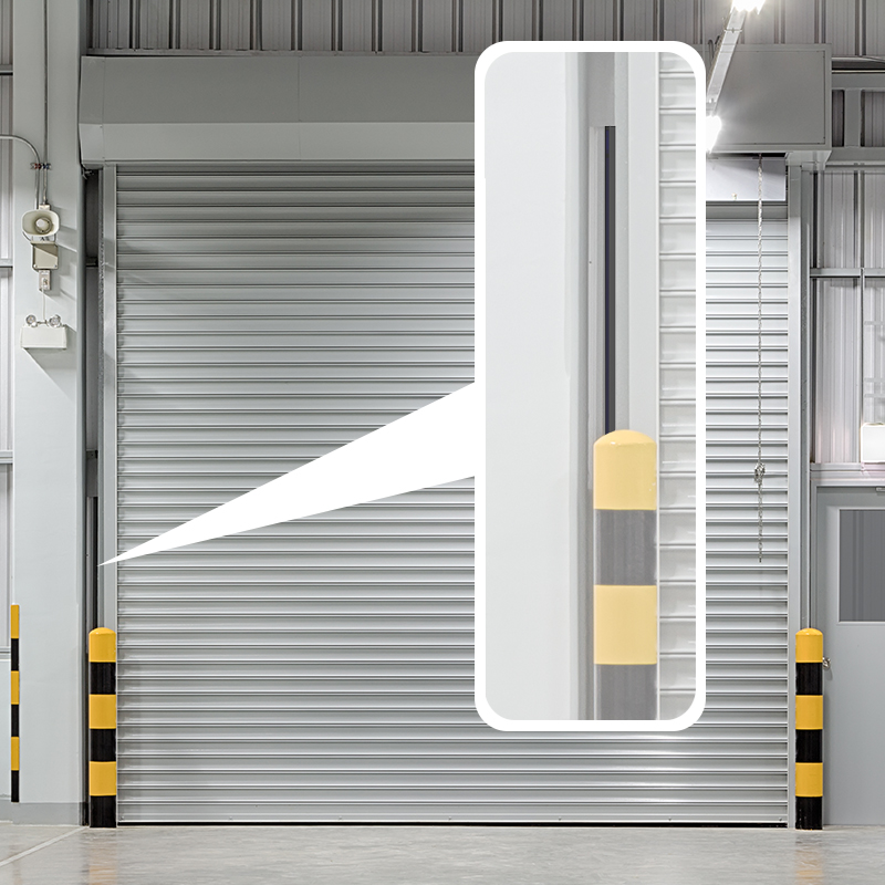 Criss-cross Beams Safety Light Curtain for High-speed & Sectional Doors | Industrial Door Safety