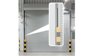 Criss-cross Beams Safety Light Curtain for High-speed & Sectional Doors | Industrial Door Safety